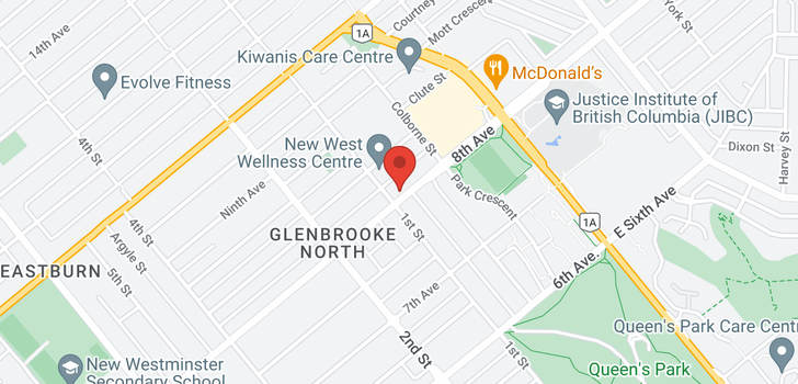 map of 201 85 EIGHTH AVENUE